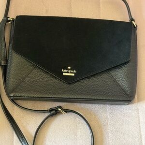 Kate Spade Black Leather Crossbody Bag